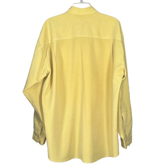 Ted Baker of London Men’s Gold Checked Dress Shirt Size 5 = US Size XL - Picture 3 of 9